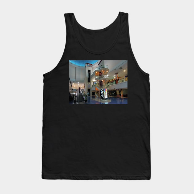 inside the mall in Jeddah Tank Top by likbatonboot